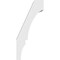 Ekena Millwork 3 1/2-in. W x 10-in. D x 22-in. H Balboa Architectural Grade PVC Knee Brace BRCP035X10X22BOA - alternate 3